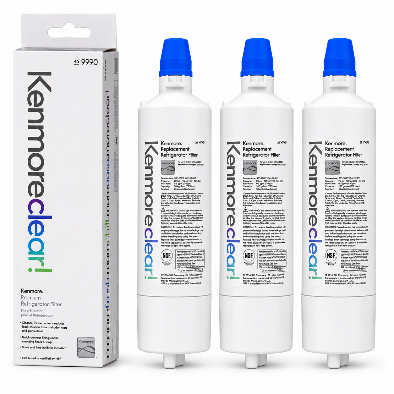 Kenmore 9990 Water Filter Replacement For LG LT600P