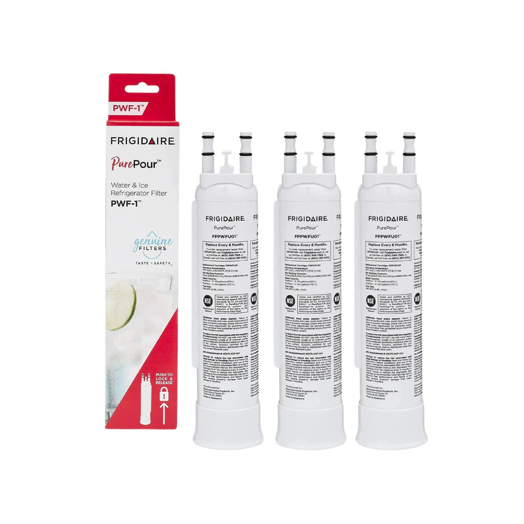 Frigidaire FRSS2623AB7 water filter replacement pack of 3.