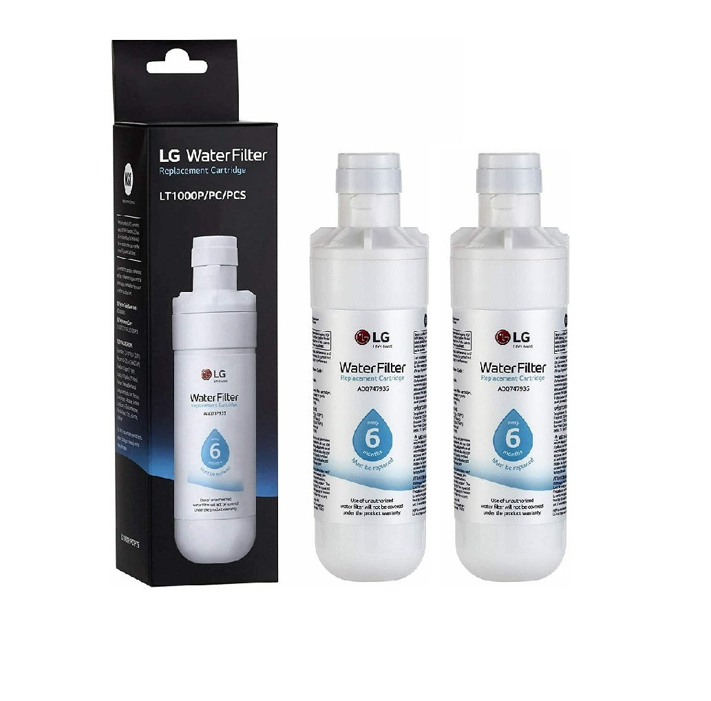 LG LRMVS3006S01/LRMVS3006S02 water filter pack of 2.