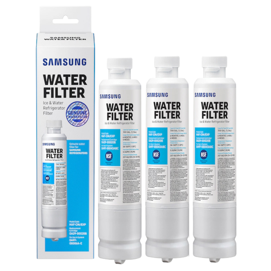 samsung da29 00020b haf cin exp refrigerator water filter 3 pk
