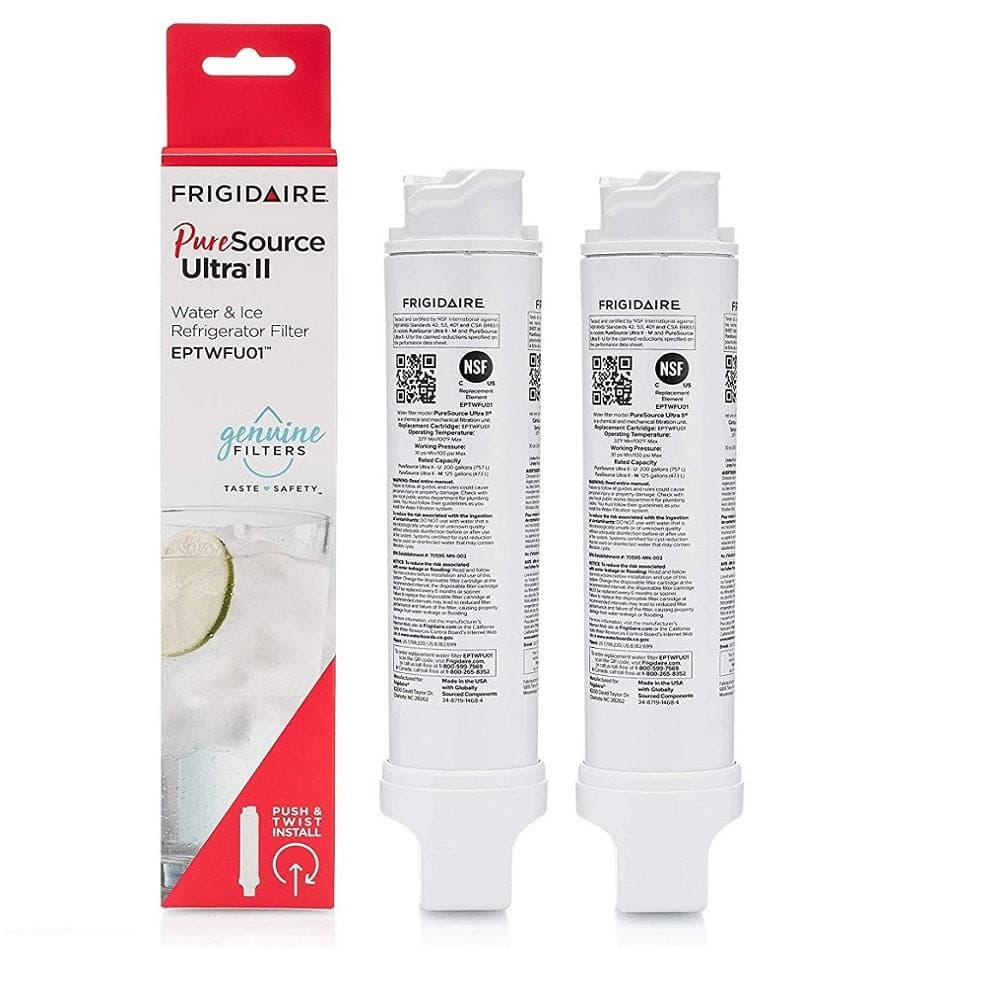 2 pack frigidaire eptwfu01 water filtration filter