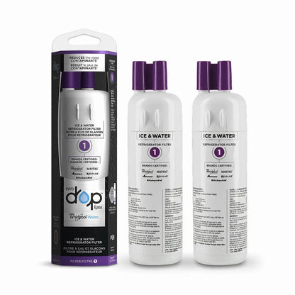 2 pack Whirlpool Water Filter W10295370A-Pur Filter 1