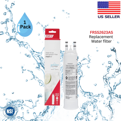 Replacement FRSS2623AS Refrigerator Water Filter