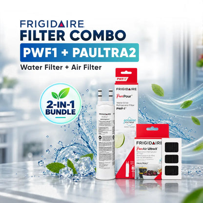 Frigidaire PurePour PWF1 Water Filter & PureAir Ultra II PAULTRA2 Air Filter Combo