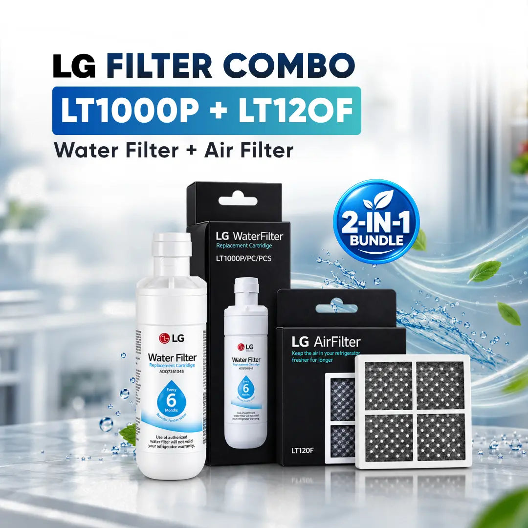 LG LT1000P Water Filter & LT120F Air Filter Combo