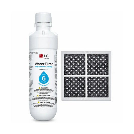 LG LT1000P Water Filter & LT120F Air Filter Combo