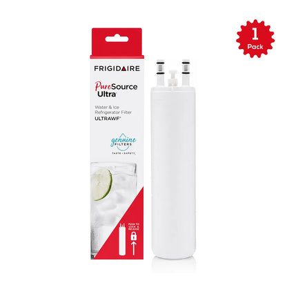 Frigidaire DGHF2360PF8A water filter single pack with PureSource Ultra ULTRAWF retail packaging.