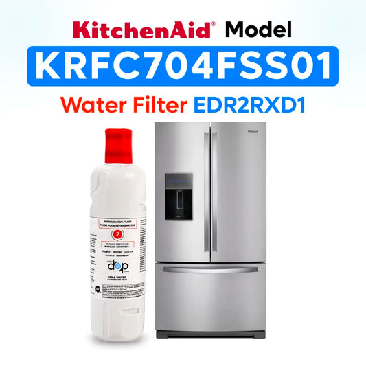 KitchenAid Model KRFC704FSS01 Water Filter EDR2RXD1