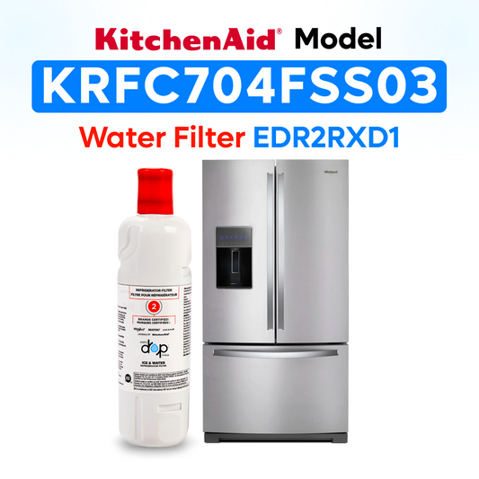 KitchenAid Model KRFC704FSS03 Water Filter EDR2RXD1