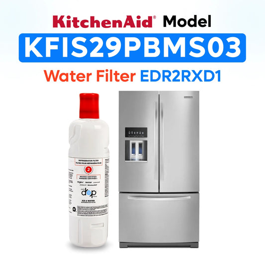 KitchenAid Model KFIS29PBMS03 Water Filter EDR2RXD1