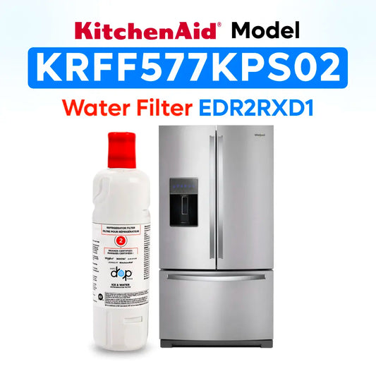 KitchenAid Model KRFF577KPS02 Water Filter EDR2RXD1