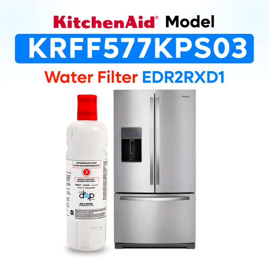 KitchenAid Model KRFF577KPS03 Water Filter EDR2RXD1