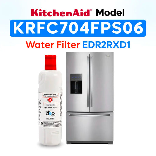 KitchenAid Model KRFC704FPS06 Water Filter EDR2RXD1