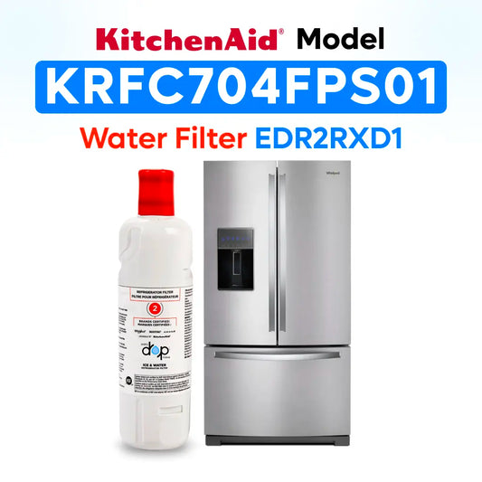 KitchenAid Model KRFC704FPS01 Water Filter EDR2RXD1