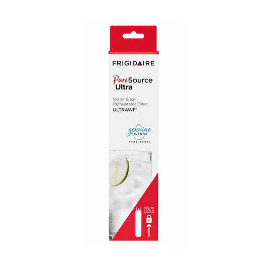 PureSource Ultra ULTRAWF retail packaging for the Frigidaire DGHF2360PFAA water filter.