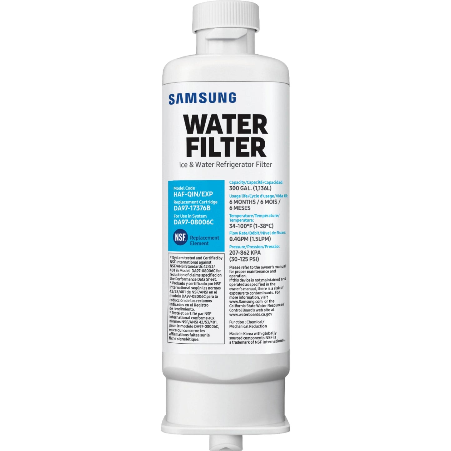 Samsung RS22T5201SR Water Filter 