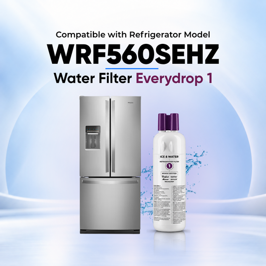 Whirlpool WRF560SEHZ Refrigerator Replacement Water Filter
