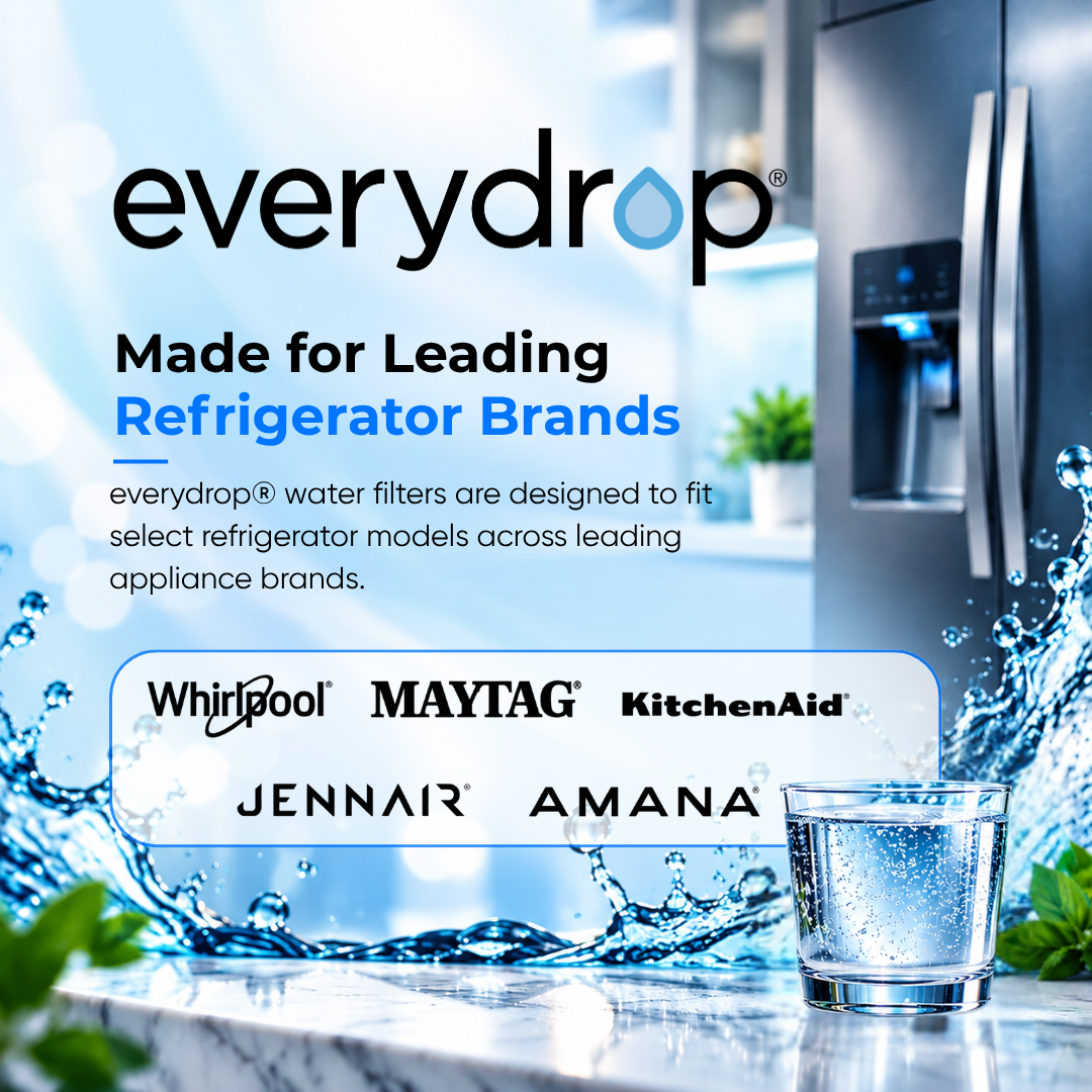 WRF560SEHZ02 Water filter replacement Everydrop Filter 1 (EDR1RXD) Compatible Refrigerator Brand