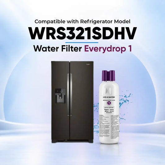 Whirlpool WRS321SDHV Water Filter Compatible with WRS321SDHV08