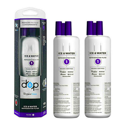 WRS331SDHM06 water filter pack of 2.