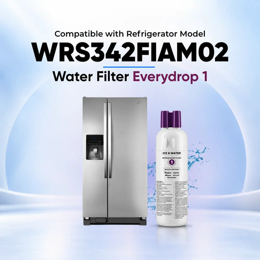Whirlpool WRS342FIAM02 water filter replacement