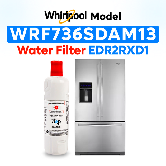 Whirlpool Refrigerator Model WRF736SDAM13 Water Filter