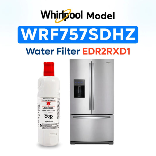 Whirlpool Model WRF757SDHZ Water Filter EDR2RXD1