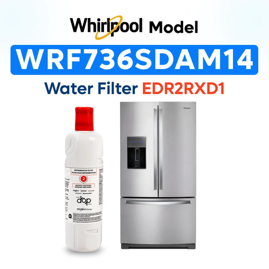 Whirlpool Model WRF736SDAM14 Water Filter EDR2RXD1