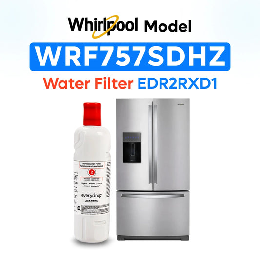 Whirlpool Model WRF757SDHZ Water Filter EDR2RXD1