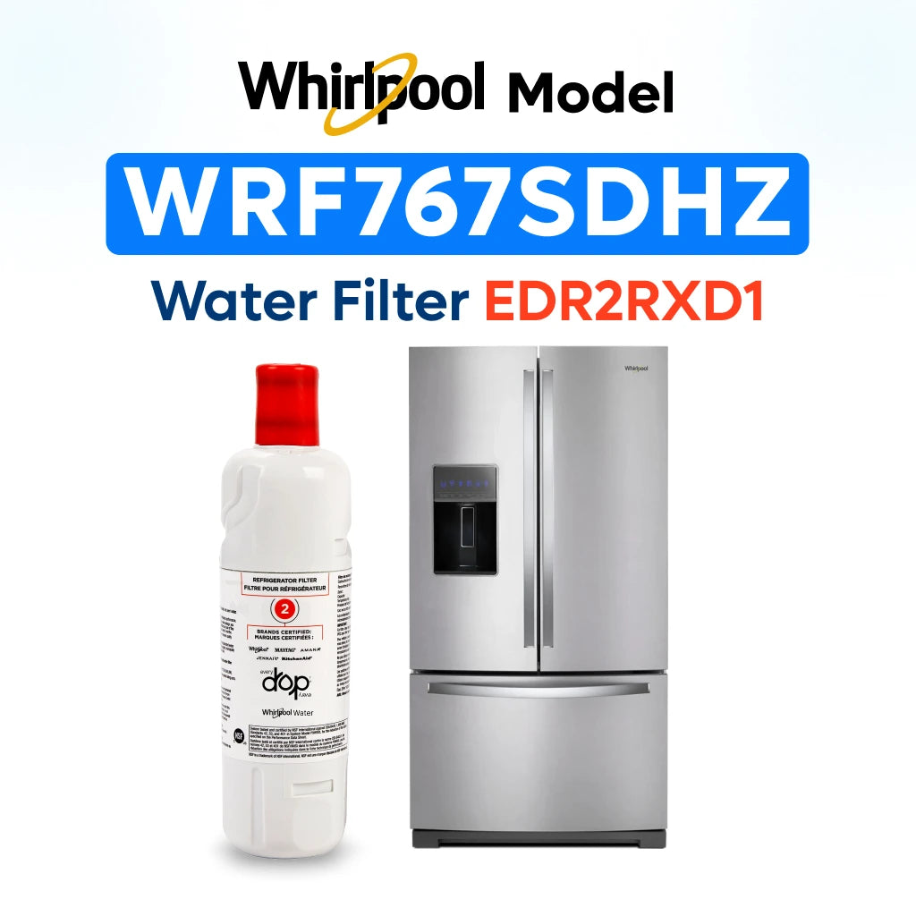 Whirlpool Model  WRF767SDHZ Water Filter EDR2RXD1