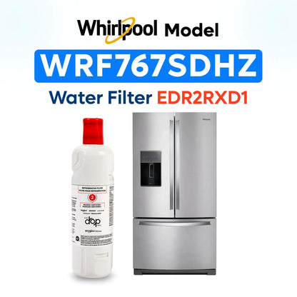 Whirlpool Model  WRF767SDHZ Water Filter EDR2RXD1