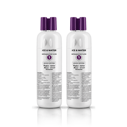 Whirlpool WRF560SEHZ02 model Water filter 2 pack