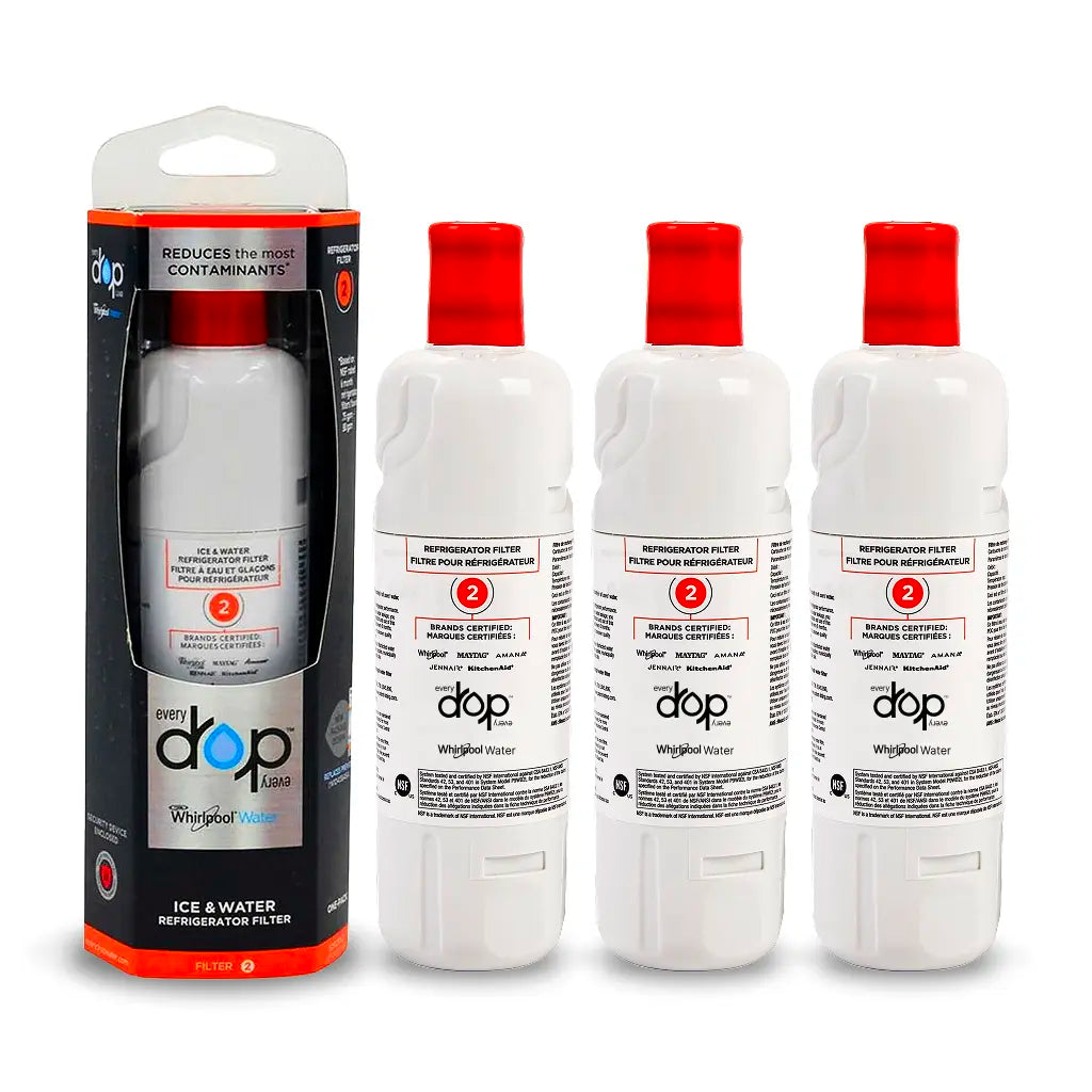 Whirlpool WRF757SDHZ Water Filter pack of 3