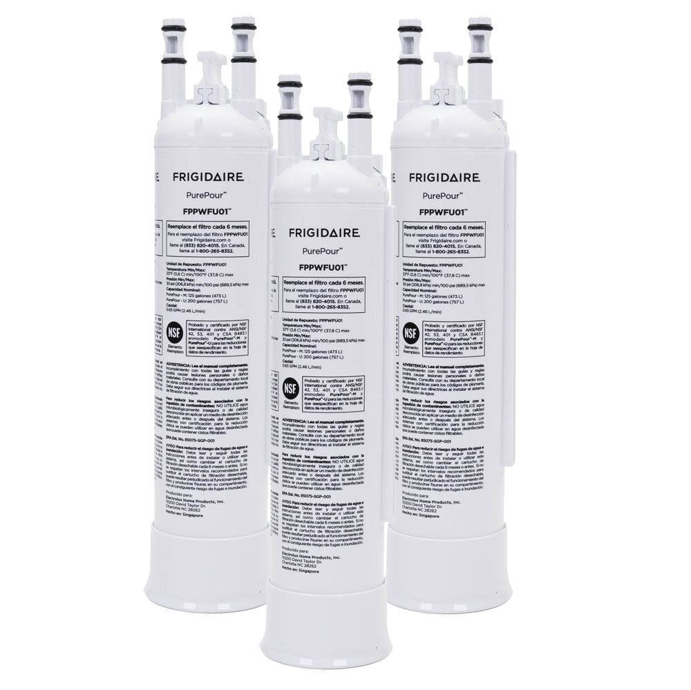 3pk Frigidaire FRSS26L3AF Water Filter Replacement