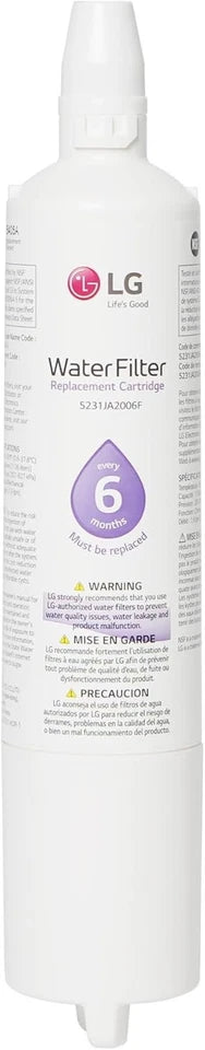 LG LT600P Refrigerator Water Filter Replacement 5231JA2006A