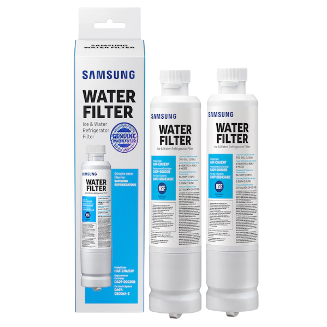 samsung da29 00020b haf cin exp refrigerator water filter 2 pk